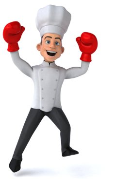 Eğlenceli çizgi film Şef