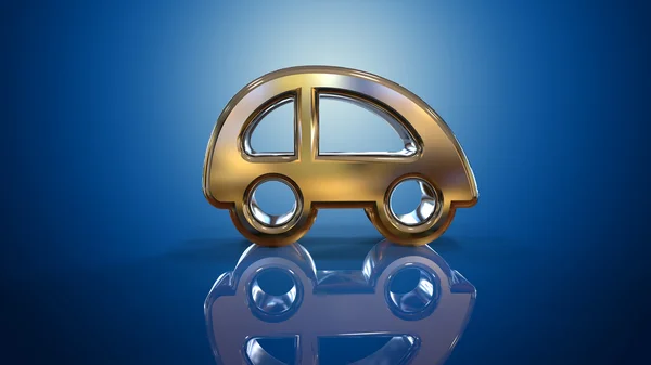 Concept auto logo — Stockfoto