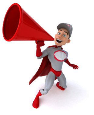 Hoparlörü ile süper makinist