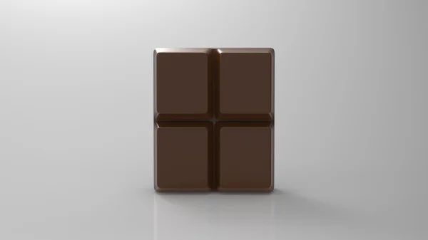 Kleine chocolade bar — Stockfoto