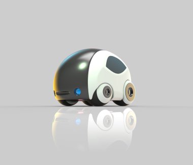 çizgi film fütüristik araç