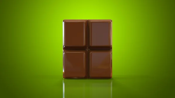 Small Chocolate bar — Stock Photo, Image