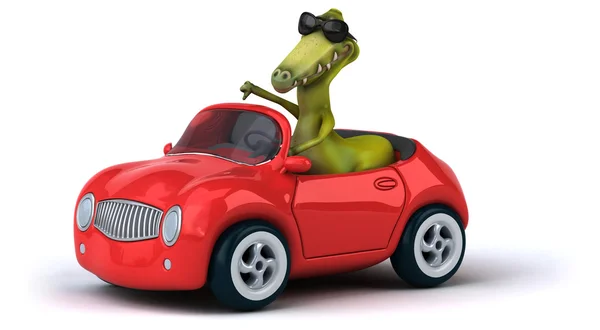 Spaß Cartoon Dinosaurier — Stockfoto