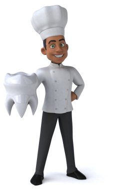 Eğlenceli çizgi film Şef