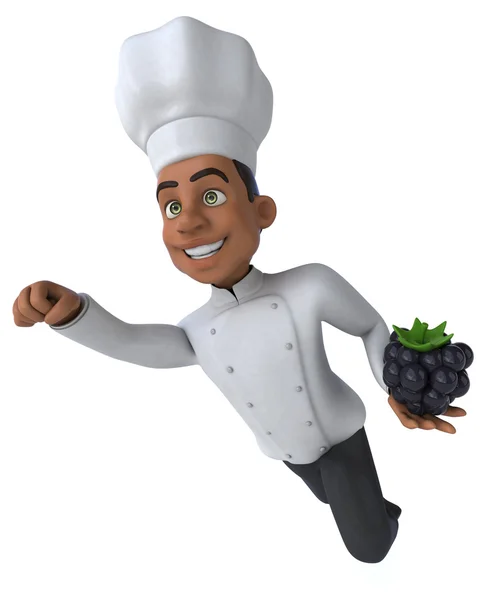 Leuke cartoon chef-kok — Stockfoto