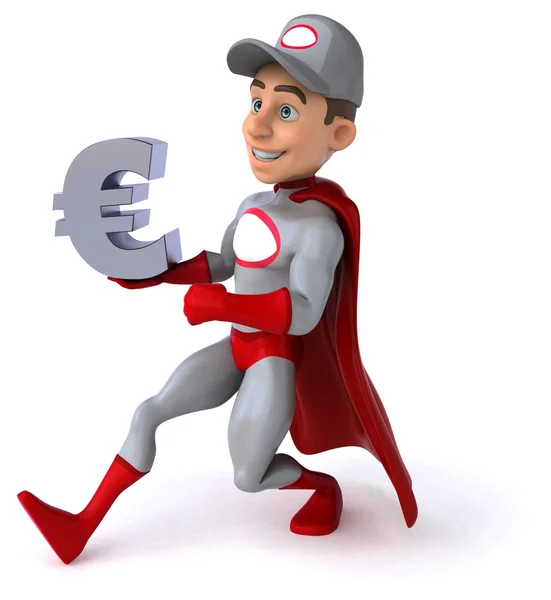 Cartoon Super mechanic — Stock Photo, Image