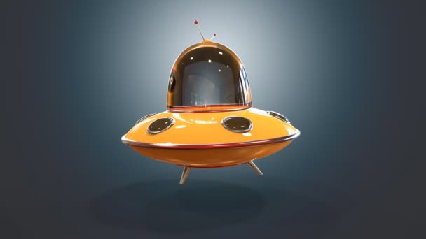 Navire spatial extraterrestre, objet volant non identifié 