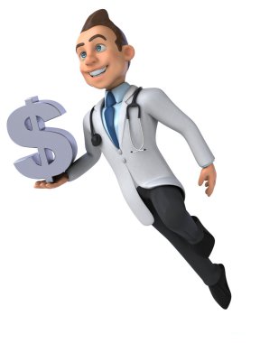 Eğlenceli çizgi film doktor