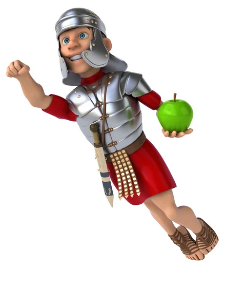 Cartoon Roman soldier — Stock Photo, Image