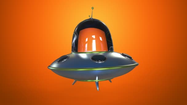 Soucoupe volante drôle 