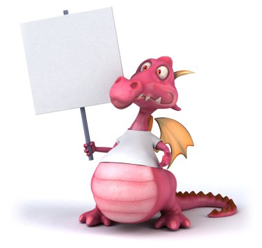 Eğlenceli çizgi film dragon