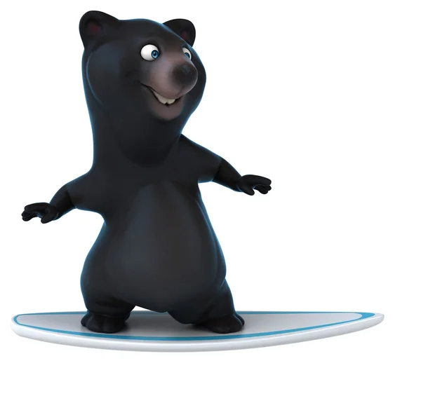 Funny cartoon bear — Stock Photo, Image