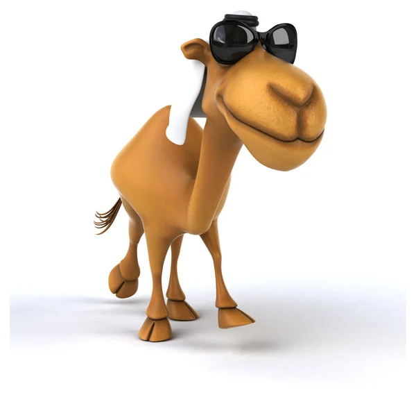 Drôles dessin animé chameau — Photo
