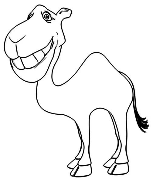 Komisches Cartoon-Kamel — Stockfoto