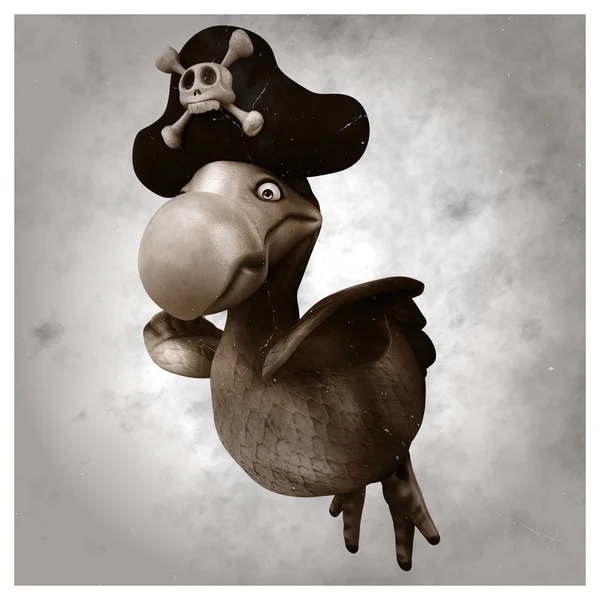 Zabawne kreskówki dodo — Zdjęcie stockowe