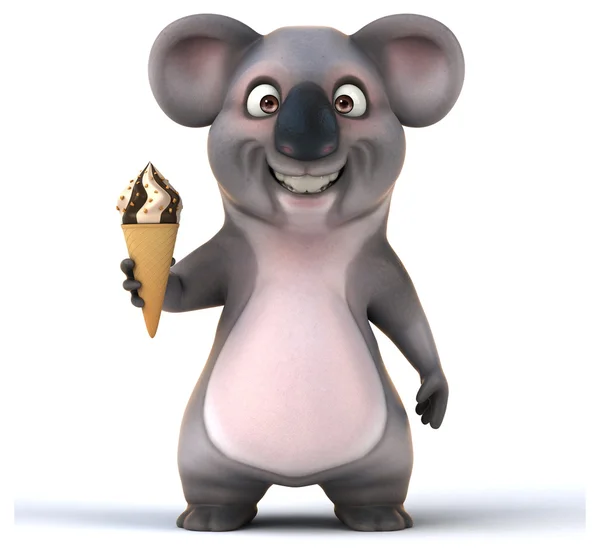 Funny cartoon koala — Stock Photo, Image