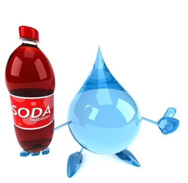 Eğlenceli su damlası