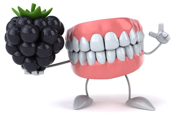 Fun cartoon teeth — Stock Photo, Image