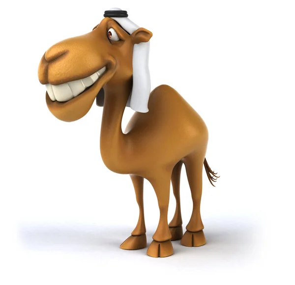 Fun cartoon camel — Stock Photo, Image