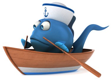 eğlenceli çizgi film balık