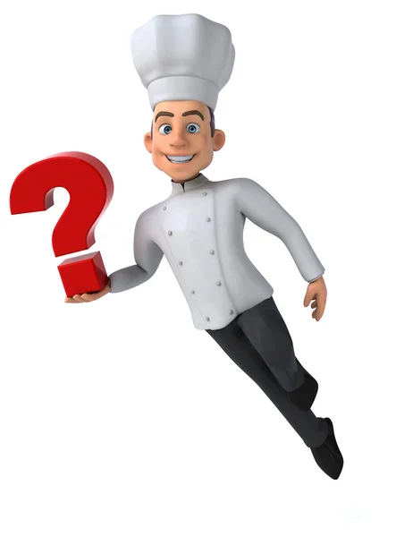 Fun cartoon chef — Stock Photo, Image