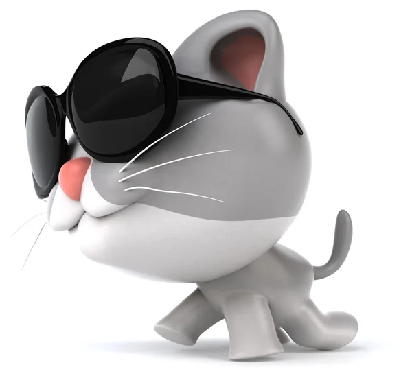 Fun cartoon cat — Stock Photo, Image