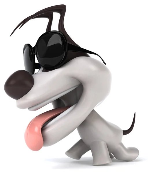 Fun cartoon dog — Stock Photo, Image