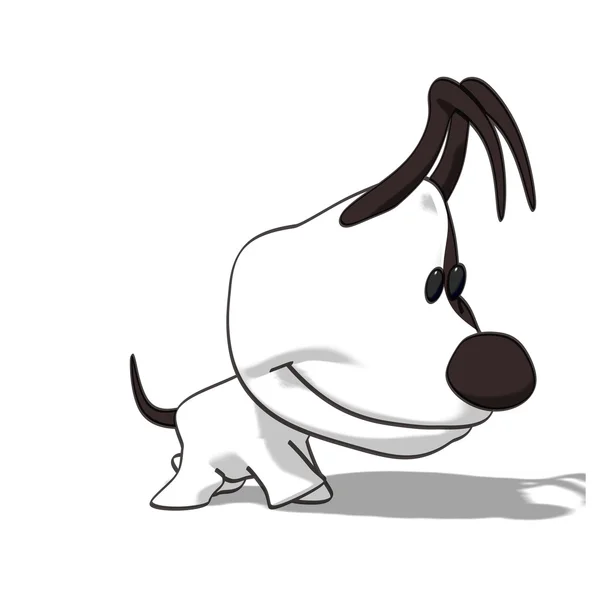 Leuke cartoon hond — Stockfoto