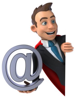 çizgi film süper iş adamı