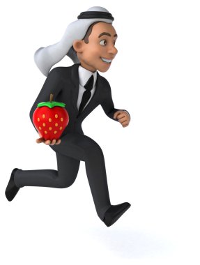 Çizgi film Arap işadamı