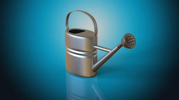 Steel Watering can — Stock Photo, Image