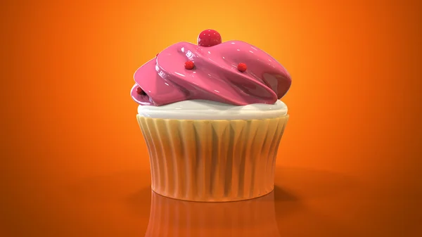 Un gustoso cupcake — Foto Stock