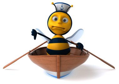 Eğlenceli çizgi film arı