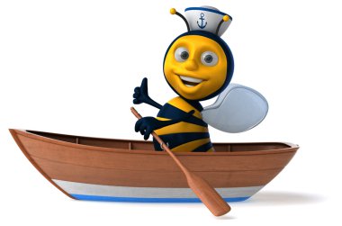 Eğlenceli çizgi film arı