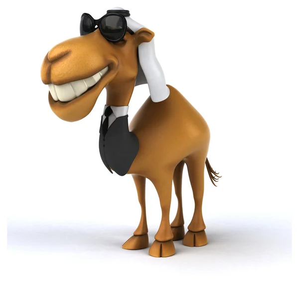 Fun cartoon camel — Stock Photo, Image