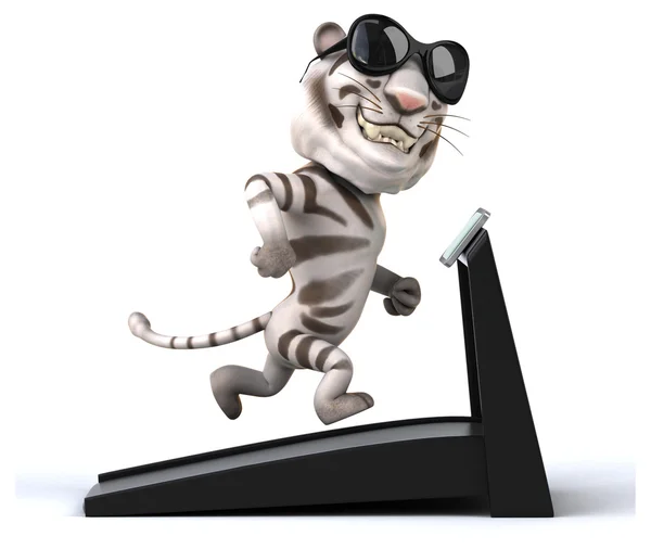 Divertido tigre de dibujos animados — Foto de Stock
