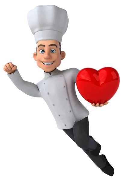 Fun cartoon chef — Stock Photo, Image