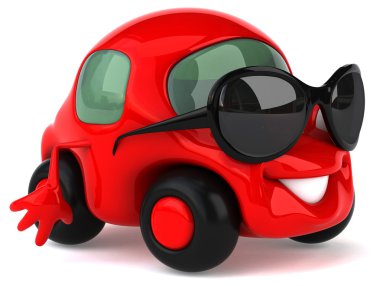 eğlenceli çizgi film araba