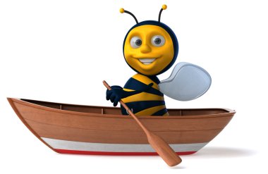 Eğlenceli çizgi film arı