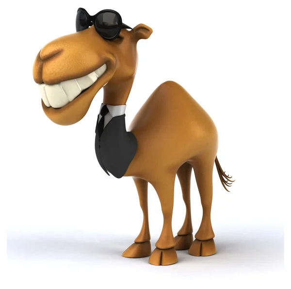 Fun cartoon camel — Stock Photo, Image