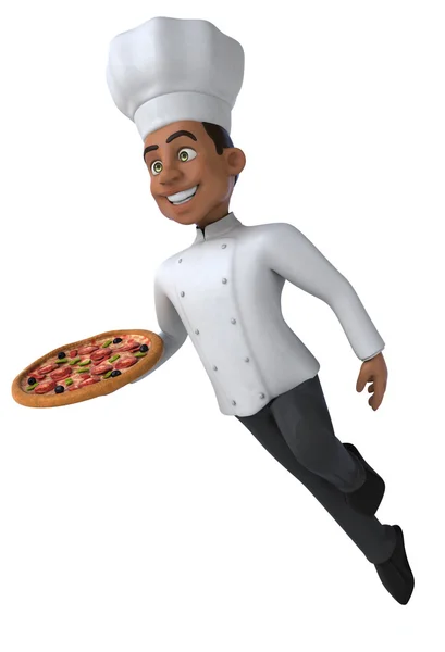 Fun cartoon chef — Stock Photo, Image