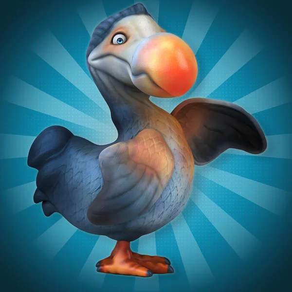 Fun cartoon Dodo bird — Stock Photo, Image