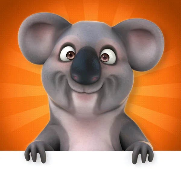 Fun cartoon koala — Stock Photo, Image