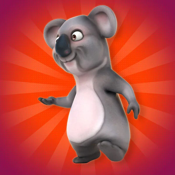 Grappige grijs koala — Stockfoto