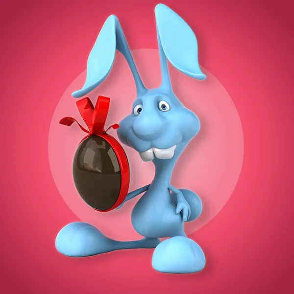 Fun cartoon rabbit — Stock Photo, Image