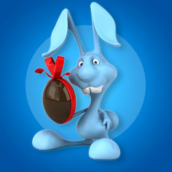 Fun cartoon rabbit — Stock Photo, Image