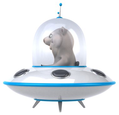 Eğlenceli çizgi film ayı