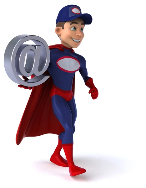 Cartoon-Supermechaniker — Stockfoto