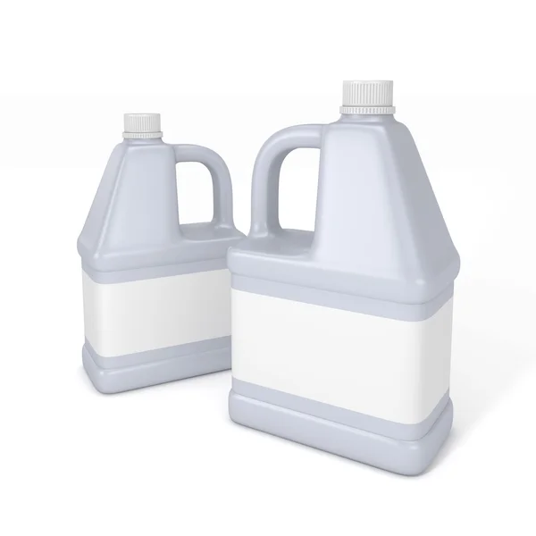 Blank detergent bottle. — Stock Photo, Image