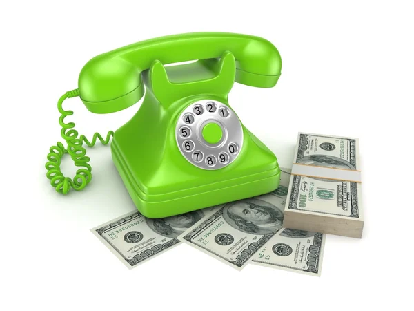 Vintage telephone — Stock Photo, Image